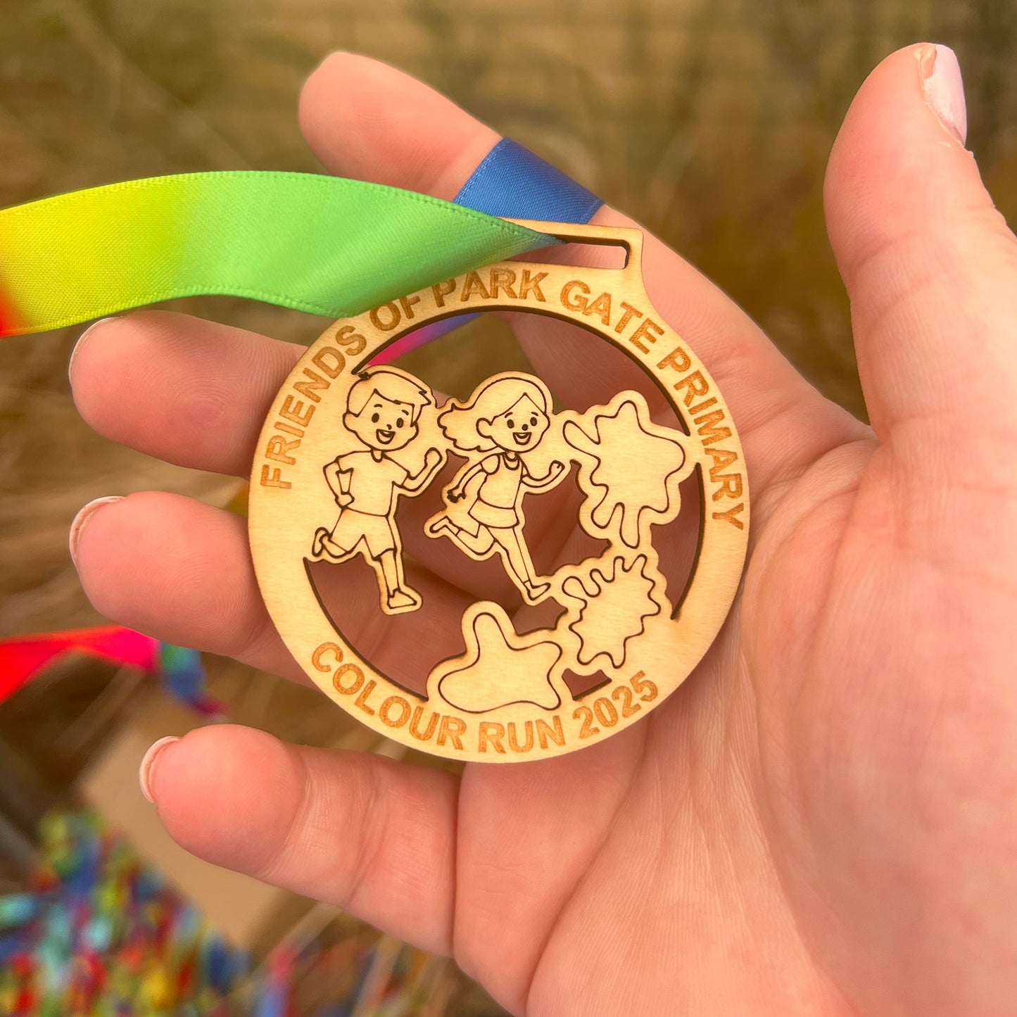 Sustainable Wooden Medals